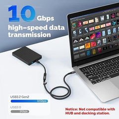 6ft USB C to USB Type C Cable, 60W PD Quick
