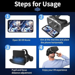 3D VR Glasses for Mobile Phone