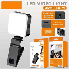 PK79 Mini LED Video Light 6000K Dimmable