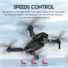 8K Foldable Mini Drone Dual Camera, WiFi