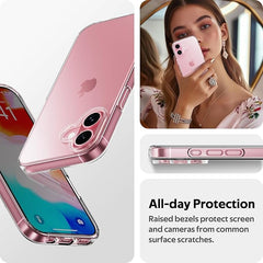 iPhone 16 Series Ultra Slim Flexible Clear TPU Protective Phone Case