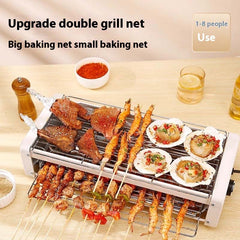 Electric Smokeless Grill Nonstick Indoor