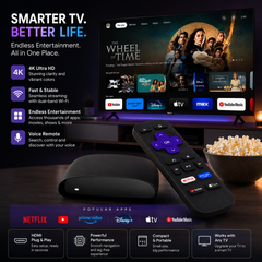 4K Ultra HD Streaming Media Player with Smart TV Platform