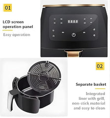 6L Multifunctional Digital Touch Air Fryer
