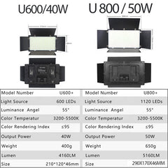 Pro LED 600 Photography Equipment