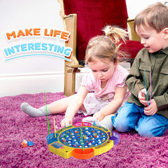 Fishing Game Electronic Musical Rotating Toy