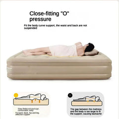Air Mattress Queen with Built-in Pump