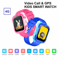 U88 4G Kids Smart Watch with Video Calling, GPS Location Tracking