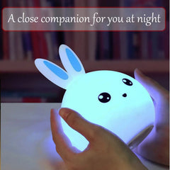 Rabbit Silicone Touch Sensor Night Light