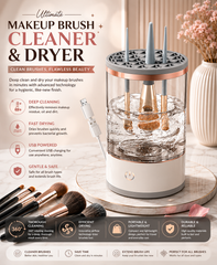 3-in-1 Automatic Makeup Brush Cleaning