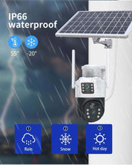 4G LTE Solar Battery Outdoor Camera