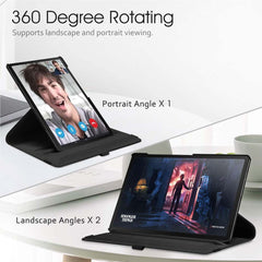 360° Swivel PU Leather Cover