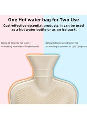 Hot Water Bag with Soft Cover