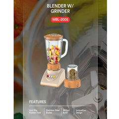 MBL-2005 Blender with Grinder