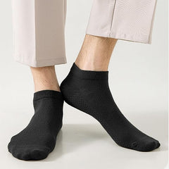 10 Pairs Men's Breathable Cotton Ankle Socks