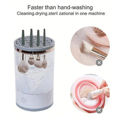 3-in-1 Automatic Makeup Brush Cleaning