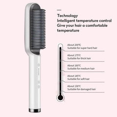 Multifunctional Hair Straightener Brush