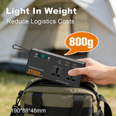 150W Mini Portable Power Station 27000mAh with AC Outlet