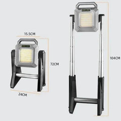 Multifunctional Work Light with Telescopic Base