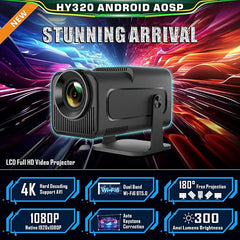 Android 11 Projector | 390 ANSI Lumens