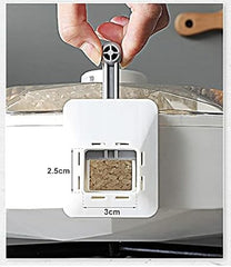 Wall-Mounted 6-Grid Dry Food Dispenser