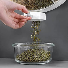 Wall-Mounted 6-Grid Dry Food Dispenser