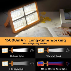 Rechargeable Solar LED Light - 4 Lighting