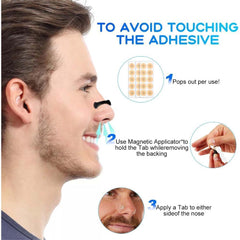 Premium 30 Pairs Anti-Snoring Magnetic Nasal Strips