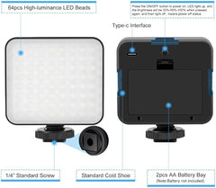 4-in-1 Vlogging Live Broadcast LED Selfie