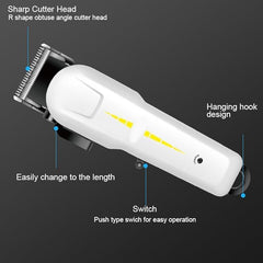 Professional Rechargeable Electric Hair Trimmer