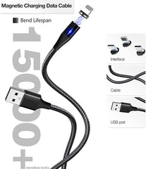 3-in-1 Magnetic Charging Cable