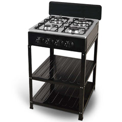 4-Burner Outdoor Gas Stove with Detachable