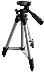 Black and Silver 50-Inch Camera Tripod Stand