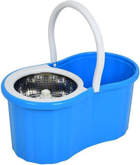 Rotate Stainless Steel Wringer Spin Mop