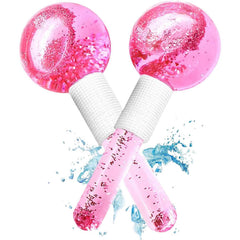 2-Pcs Facial Ice Globes. Cryo roller balls to reduce puffiness