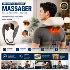 Wireless Back Muscle Relaxing Massage Pillow