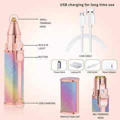 2-in-1 Eyebrow & Facial Hair Remover