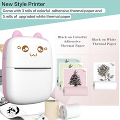 Portable Mini Sticker Printer