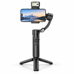 X5 Pro AI Tracking Smartphone Gimbal Tripod with Magnetic Ring Holder