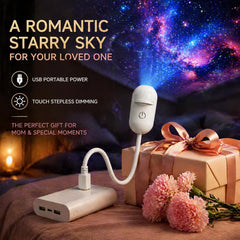 12-in-1 Galaxy Star Projector Night Light with 360° Adjustable Angle