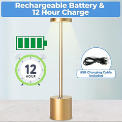 Cordless LED Table Lamp