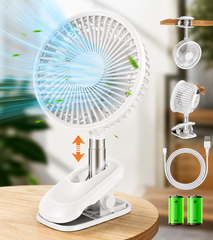Handheld Rechargeable USB Portable Fan