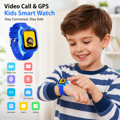 U88 4G Kids Smart Watch with Video Calling, GPS Location Tracking
