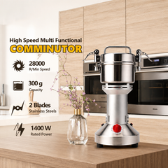 High-Speed Multifunction Electric Grinder 1400W 300g
