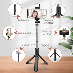 Selfie Stick Tripod with Wireless Remote & 360