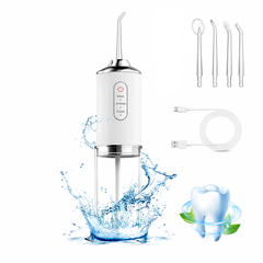Portable Cordless Water Flosser with 220ml Water Tank