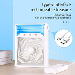 3-in-1 Portable Water Cooling Fan