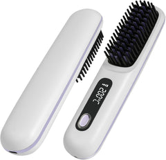 Wireless Hair Straightening Comb