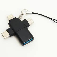 YS-1410 3-in-1 OTG Adapter USB 3.0, SD/TF