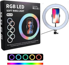 MJ38 RGB 25W Soft Ring Light